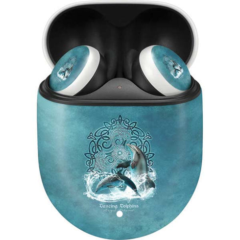Brigid Ashwood Dolphin Celtic Knot Google Pixel Buds Skin